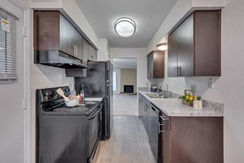 Black appliances